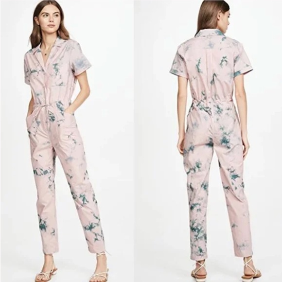 Rachel Antonoff Matthew Jumpsuit in Tie Dye - Picture 7 of 7
